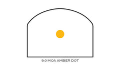 Trijicon RMR Dual-Illuminated Sight with 9.0 MOA Amber Dot